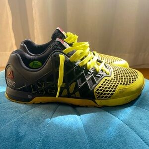 Reebok Crossfit Nano 4.0 Cf 74 Training Shoes | Color: Yellow/Black | Size: 10